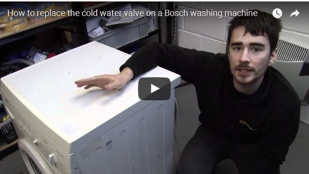 Как заменить клапан холодной воды на стиральной машине