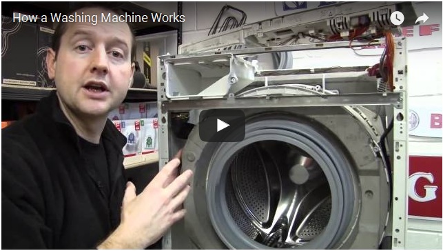 Общее устройство стиральной машины