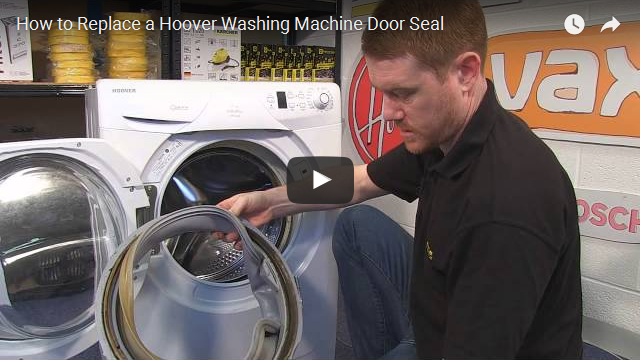 Замена резинового уплотнения на стиральных машинах Hoover