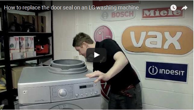 Замена резинового уплотнителя у стиральной машины