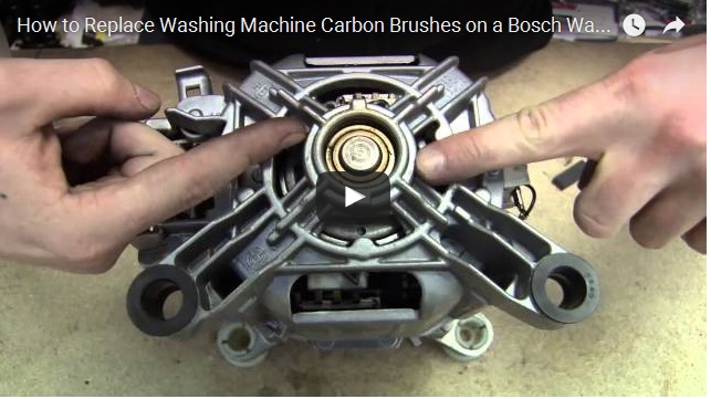 Замена щеток на двигателе стиральной машины Bosch